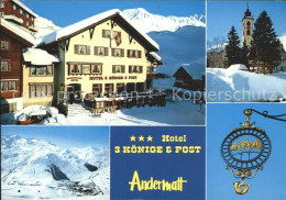 12264599 Andermatt Hotel 3 Koenige Post Andermatt - Altri & Non Classificati