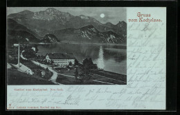 Mondschein-AK Kochel Am See, Gasthof Zum Kneippbad Am Kochelsee  - Other & Unclassified