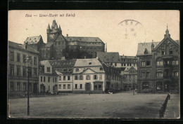 AK Diez, Unter-Markt Mit Schloss  - Diez