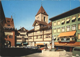 12230949 Appenzell IR Stadtplatz Brunnen  Appenzell - Autres & Non Classés