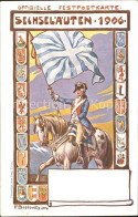 12160089 Zuerich Offizielle Festpostkarte Sechselaeuten 1906 Zuerich - Sonstige & Ohne Zuordnung