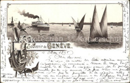 12160019 Geneve GE Boote Dampfer Geneve - Autres & Non Classés