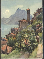 12135569 Gandria Lago Di Lugano Kuenstlerkarte Gandria Lago Di Lugano - Sonstige & Ohne Zuordnung