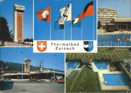 12113709 Zurzach Thermalbad Hotelturm Schwimmbecken Bad Zurzach - Other & Unclassified