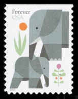 Etats-Unis / United States (Scott No.5714 - Elephant) [**] Position-2 - Neufs