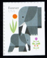 Etats-Unis / United States (Scott No.5714 - Elephant) [**] Position-6 - Unused Stamps