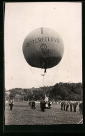 Foto-AK Bitterfeld, Ballonwettfliegen, Ballon Bitterfeld VIII. Vor Dem Start  - Luchtballon