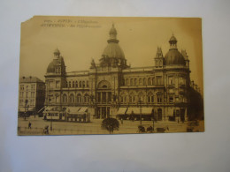 BELGIUM  POSTCARDS   ANTWERREN  1927 MONUMENTS - Autres & Non Classés