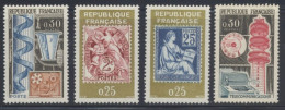 N° 1414 1415 1416 1417 Exposition Philatélique Internationale Philatec - Neufs