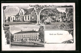 AK Parchen, Gasthof Zum Deutschen Kaiser Von Wilhelm Berzau, Schloss  - Other & Unclassified