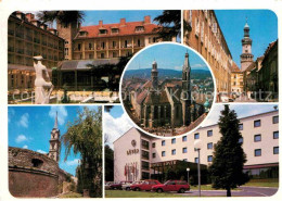 72748875 Sopron Oedenburg Teilansichten Hotel Statue Innenstadt Kirche Stadtmaue - Hungary