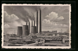 AK Bitterfeld, Industriegelände  - Bitterfeld