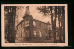 AK Hamburg-Gross-Borstel, Gasthaus Borsteler Jäger W. Hartkopp  - Nord