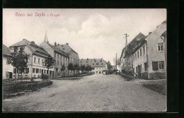 AK Sayda I. Erzgeb., Hauptstrasse Mit Geschäft  - Other & Unclassified
