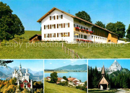 72748729 Dietringen Forggensee Allgaeuer Bauernhof Schloss Neuschwanstein Kapell - Other & Unclassified