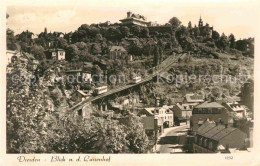 72748045 Dresden Blick Nach Dem Luisenhof Restaurant Standseilbahn Dresden - Dresden