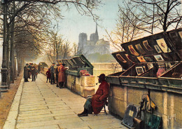 75 PARIS BOUQUINISTE QUAI DE LA TOURELLE - Cartas Panorámicas