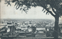 Cs596 Cartolina Bergamo Citta' Panorama 1934 - Bergamo