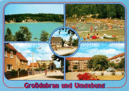72746022 Grossdubrau Und Umgebung See Freibad Ortspartie Wohnsiedlung Grossdubra - Sonstige & Ohne Zuordnung