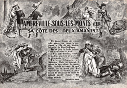 27 AMFREVILLE SOUS LES MONTS LEGENDE DES DEUX AMANTS - Sonstige & Ohne Zuordnung