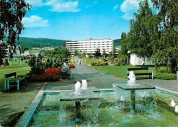 72744928 Bad Soden-Salmuenster Kurpark Wasserspiele Sanatorium Bad Soden-Salmuen - Andere & Zonder Classificatie