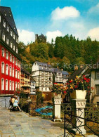 72744885 Monschau Rotes Haus Altstadt Mit Blick Zur Burgruine Haller Monschau - Monschau