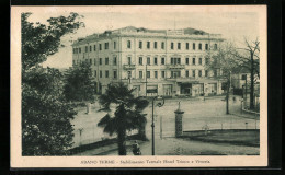 Cartolina Abano Terme, Stabilimento Tremal Hotel Trieste E Vittoria  - Autres & Non Classés