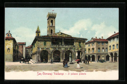 Cartolina San Giovanni Valdarno, Il Palazzo Pretorio  - Autres & Non Classés