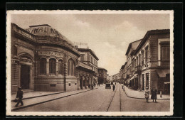 Cartolina Montecatini Terme, Corso Vittorio Emanuele  - Sonstige & Ohne Zuordnung