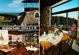 72743968 St Peter Schwarzwald Berghotel Kandel Restaurant Aussichtsplattform Fer - St. Peter