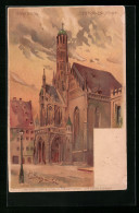 Künstler-AK P. Schmohl: Nürnberg, Marktplatz Mit Der Liebfrauenkirche  - Schmohl, P.
