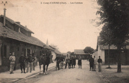 Camp D'Avord (Cher) Les Cuisines, Militaires Et Cheval - Edition Maquaire - Carte E.M.B. N° 9 - Avord