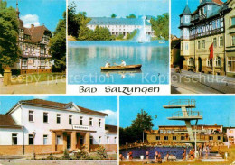 72743253 Bad Salzungen Kurbuecherei Kurhaus Am Burgsee Henneberger Haus Freibad  - Bad Salzungen