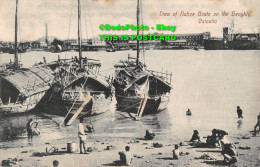 R416280 View Of Native Boats On The Hooghly. Calcutta. 705 - Monde