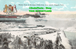 R416701 Winter View Of Horseshoe Falls From Goat Island. Niagara Falls. F. H. Le - Monde