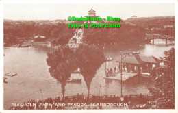 R416707 Peasholm Park And Pagoda. Scarborough. The Graphic Series - Monde