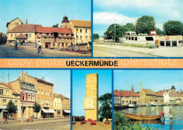 72742954 Ueckermuende Mecklenburg Vorpommern Ueckerbruecke Am Hafen Karl-Marx-Pl - Altri & Non Classificati