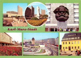 72742936 Karl-Marx-Stadt Karl-Marx-Monument Rosenhof Rathaus Fritz-Heckert-Haus  - Chemnitz