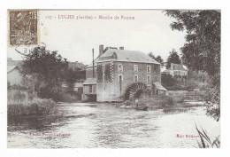 CPA LUCHE, MOULIN DE PONTON, SARTHE 72 - Other & Unclassified