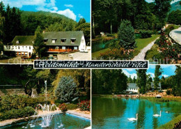 72742313 Manderscheid Eifel Hotel Restaurant Cafe Heidsmuehle Springbrunnen Schw - Manderscheid