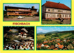 72742120 Fischbach Eisenach Thueringenbaude Fachwerkhaus Bergbuehne Blick Vom Sa - Eisenach