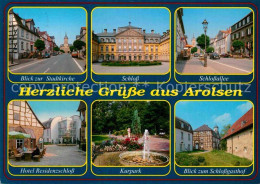 72741940 Bad Arolsen Stadtkirche Schloss Schlossallee Hotel Residenzschloss Kurp - Bad Arolsen