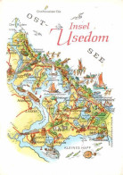 72740897 Insel Usedom Landkarte Insel Usedom - Usedom