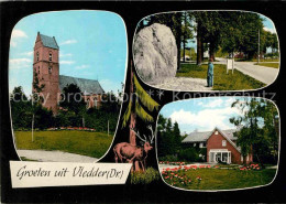 72740821 Vledder Kirche Gedenkstein Vledder - Sonstige & Ohne Zuordnung