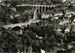 72740781 Luxembourg_Luxemburg Fliegeraufnahme Mit Bruecken - Andere & Zonder Classificatie