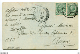 1918 Sezione Dirigibilisti Tripoli - Cartolina Da Tripoli - Storia Postale (Posta Aerea)