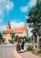 72740723 Effeltrich Kirchenburg St Georg 1000jaehrige Linde Trachten Effeltrich - Sonstige & Ohne Zuordnung