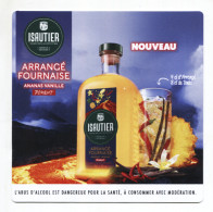 RARE - Ile De LA REUNION - Nouveau : Balise De Produit / Rhum Arrangé FOURNAISE - ISAUTIER - Manifesti