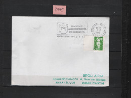 PRIX FIXE Montigny Les Metz Centre 2-1-91 Prévention Des Accidents Domestiques Flamme 2995 - Mechanical Postmarks (Advertisement)