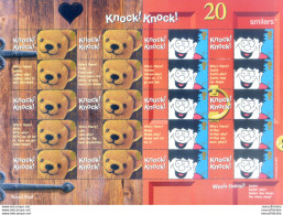 "Knock! Knock!" 2002. - Blocks & Miniature Sheets